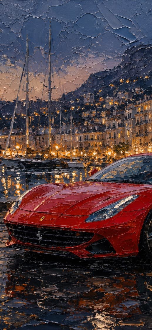 Monaco, after rain